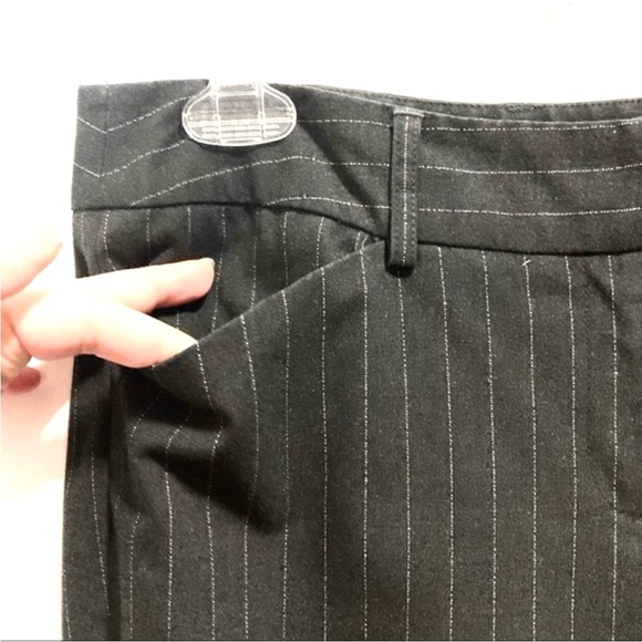 Apt. 9 Women’s Stretch Ava Gray Lurex Silver Pants - Picture 5 of 10